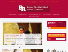 Tablet Screenshot of alumni.brotherrice.org